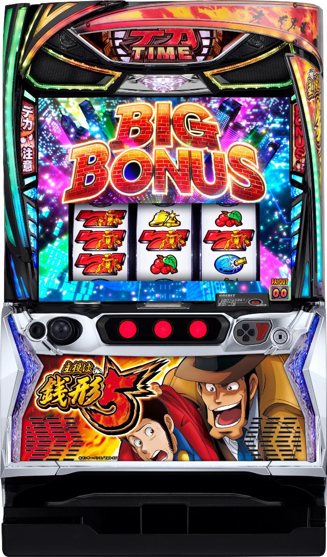 平和 L主役は銭形5【中古パチスロ 中古スロット 中古実機】＜スマスロ