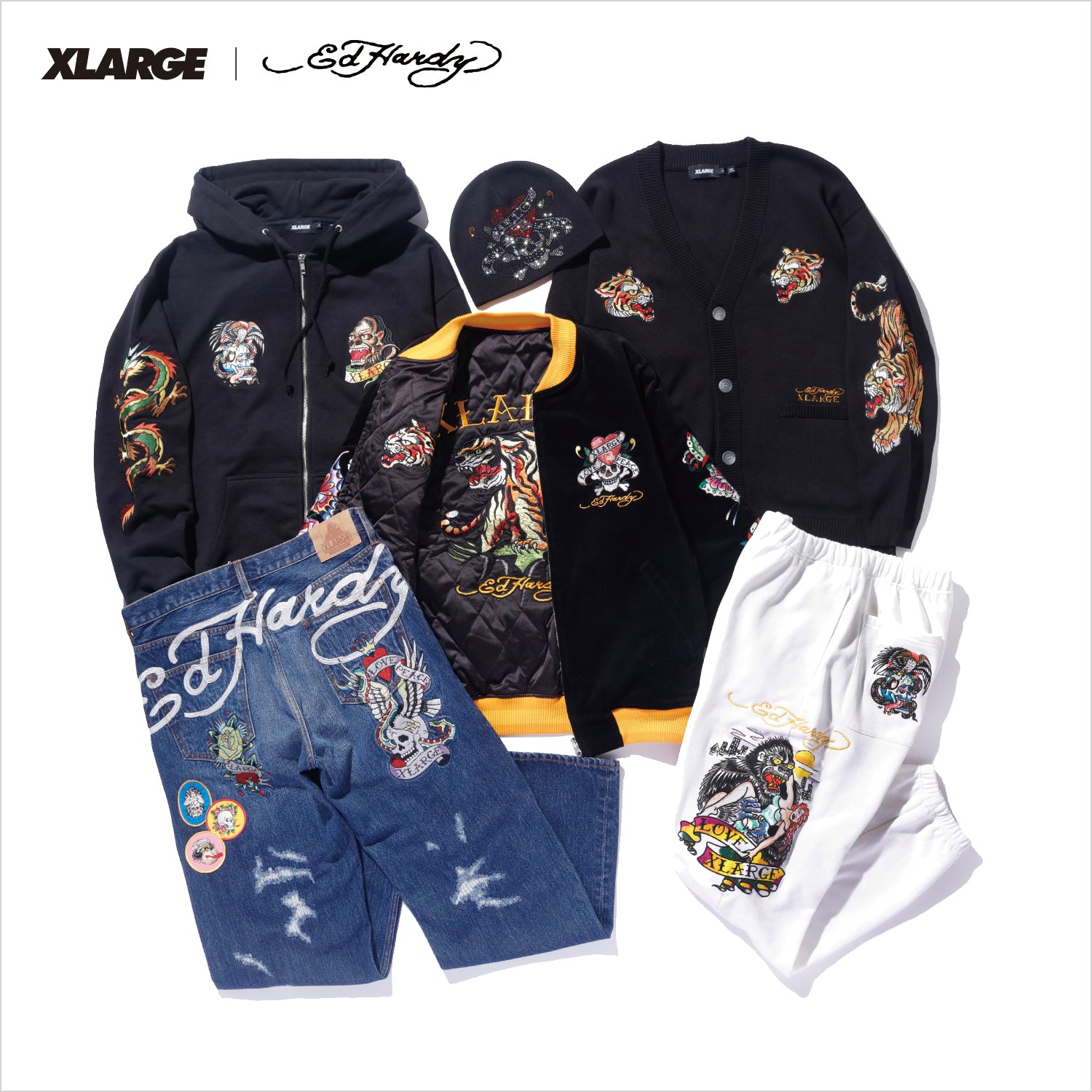 XLARGE×ED HARDY SPECIAL COLLABORATION – calif（カリフ）公式サイト
