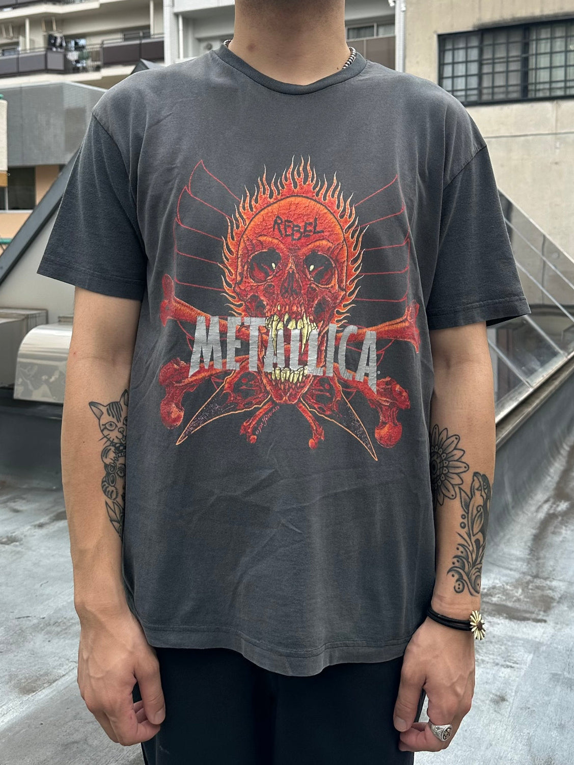90's METALLICA 「Rebel skull」バンドTシャツ – FUJI STORE