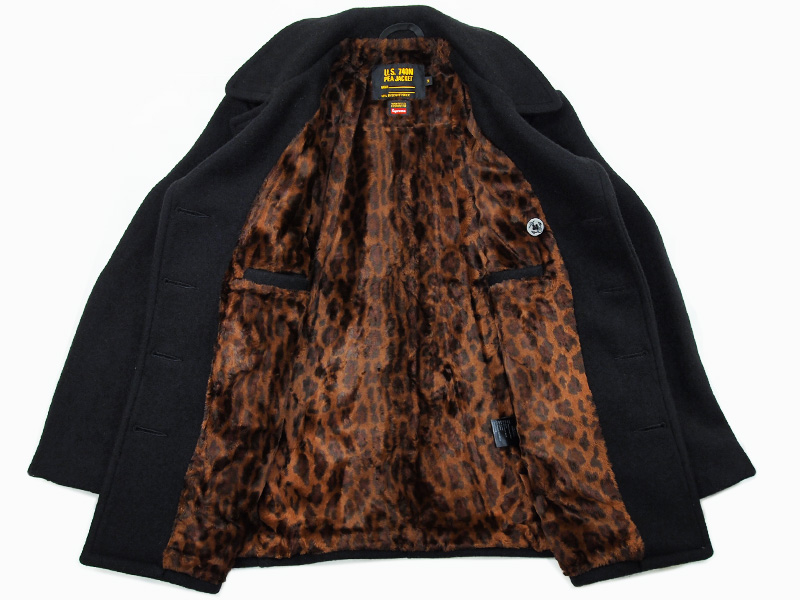 Supreme × Schott 'Peacoat'ピーコート Pコート ショット M メルトン