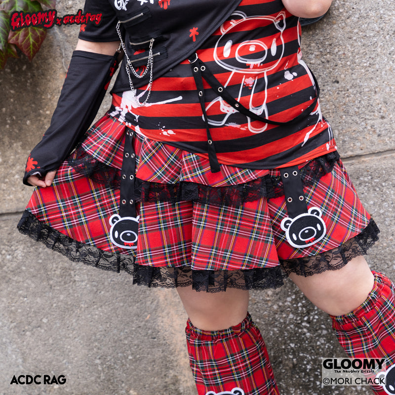 プラスサイズ]ダークグルーミー ベルトスカート – ACDC RAG