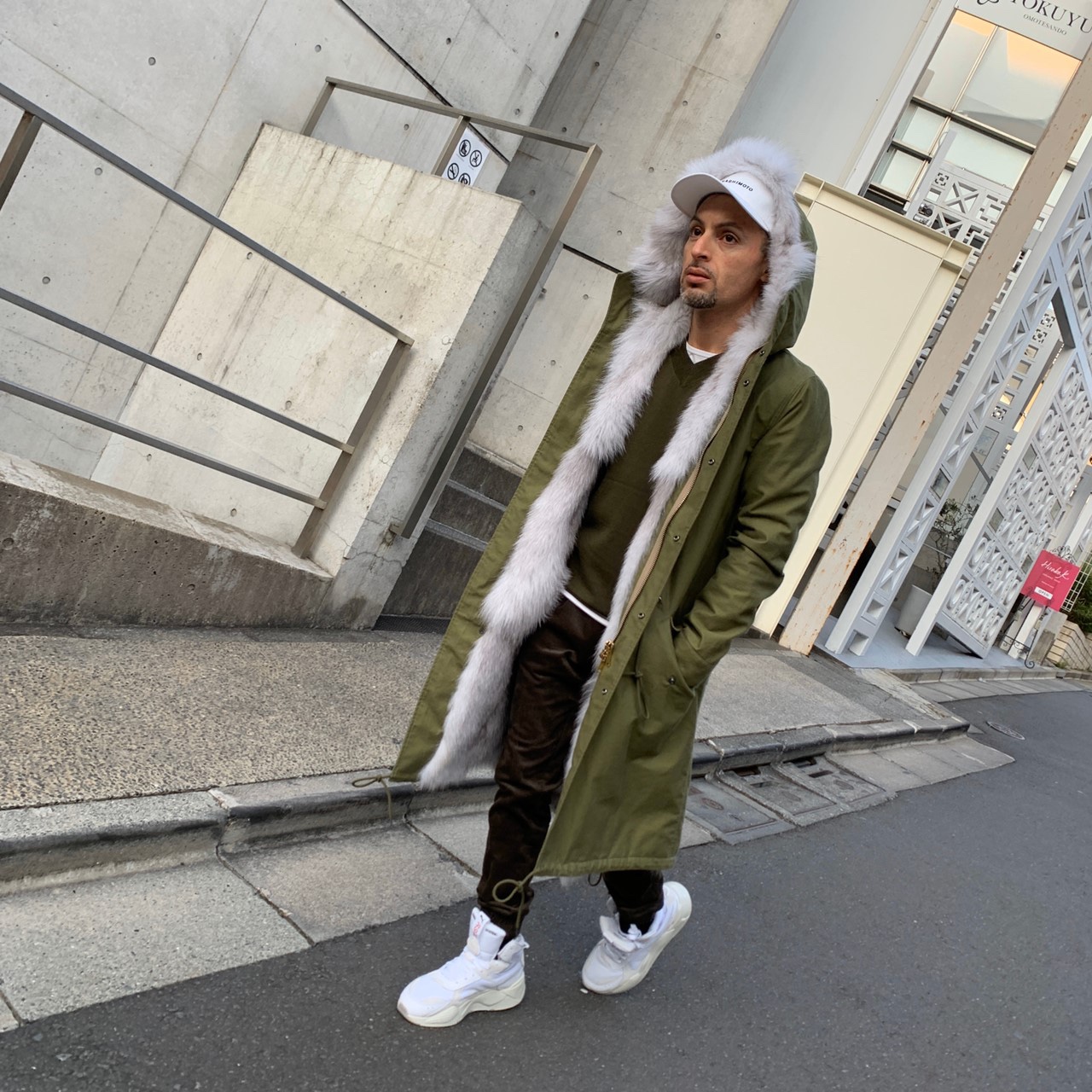 即完御免。妖艶モッズコート -FUR MODS COAT- | junhashimoto