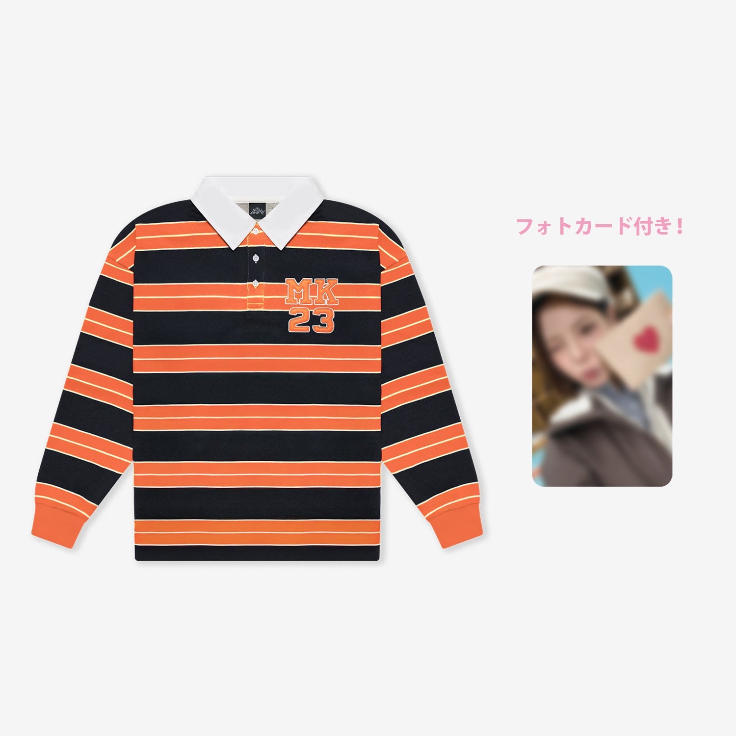 HORIZONTALLY-STRIPED SHIRT - MAKO【M】/ NiziU『Live with U 2025