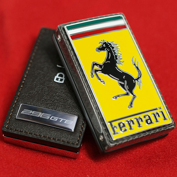 Ferrari純正296 GTS/GTBカーボンベゼルイグニッションキー(イエロー