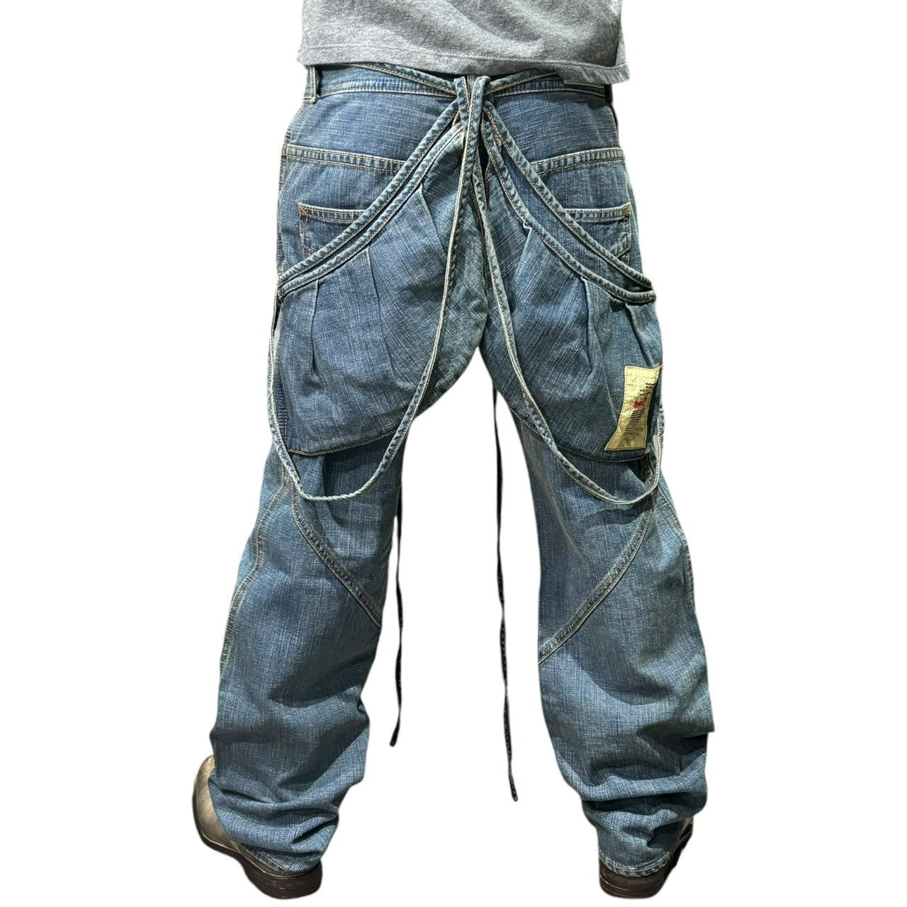 Heart jean(ハートジーン) 00's Flap pocket bondage flare denim