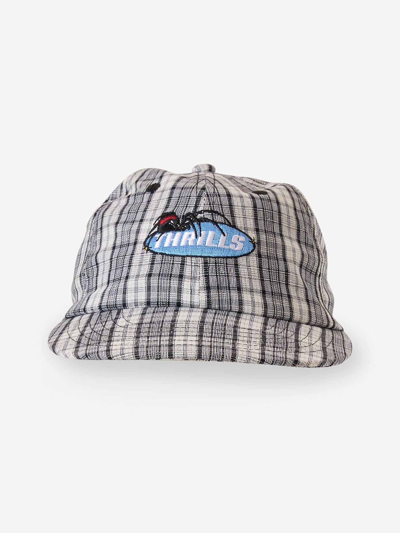 Trust In Us 6 Panel Cap in Brown | | Thrills Co.