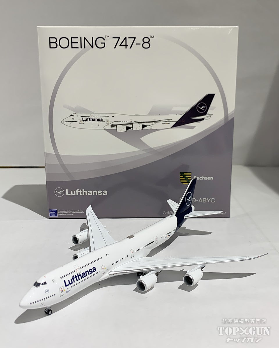 NG Models B747-8 ルフトハンザドイツ航空 n/c D-ABYC 1/400 [NG78028]