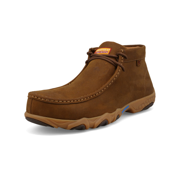 TWISTED X MEN'S (MDMXN01) NANO TOE LACE-UP DRIVING MOC WORK SHOE