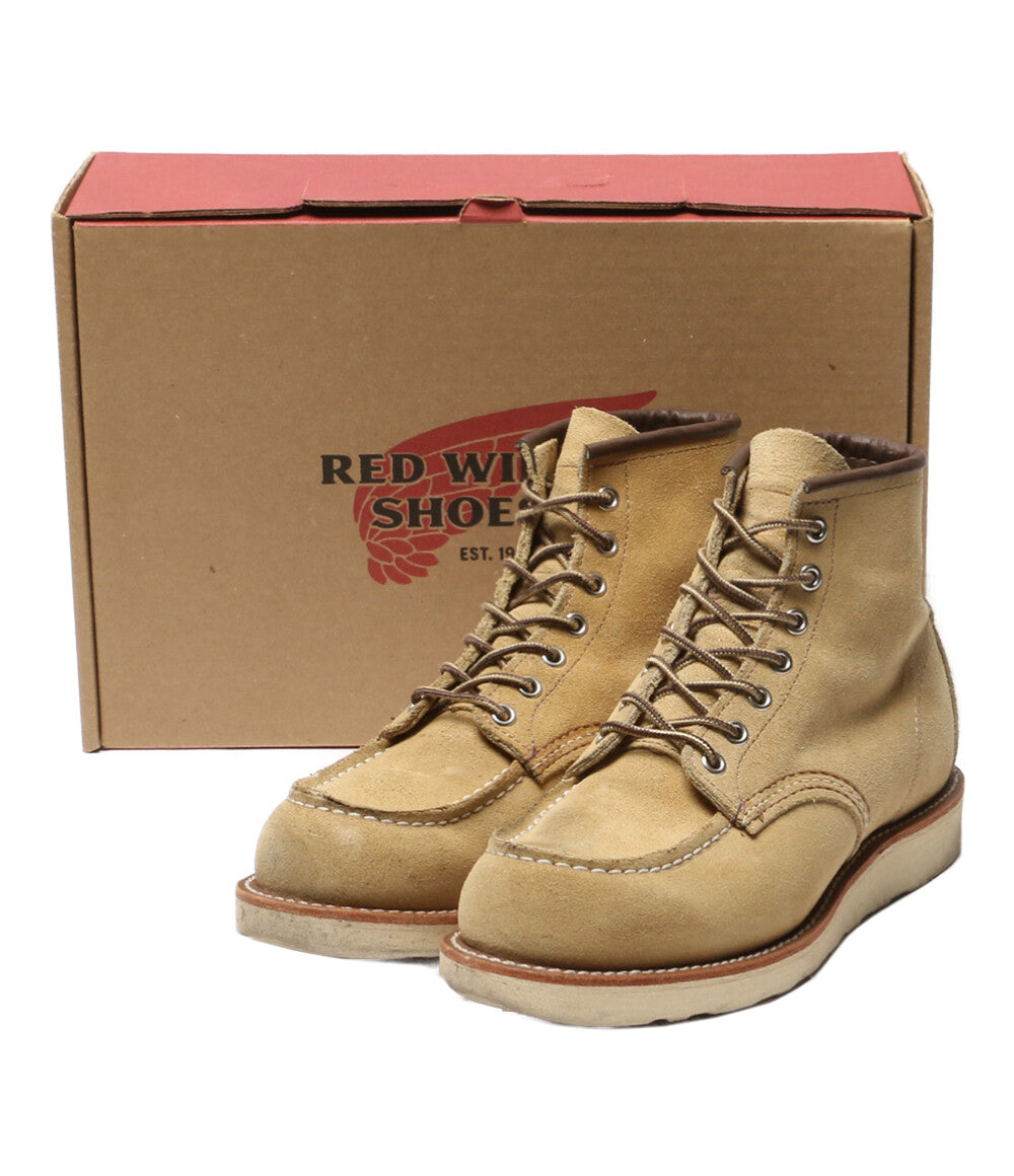 RED WING ブーツ classic moc toe ベージュ 8833 メンズ SIZE 25.5cm