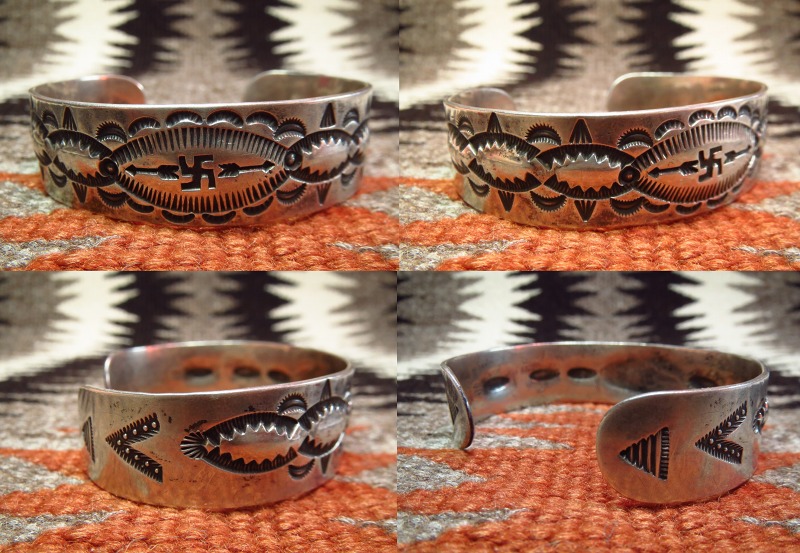 INDIAN JEWELRY LEATHER ARTS&CRAFTS Tah'bah TRADERS / Antique 卍