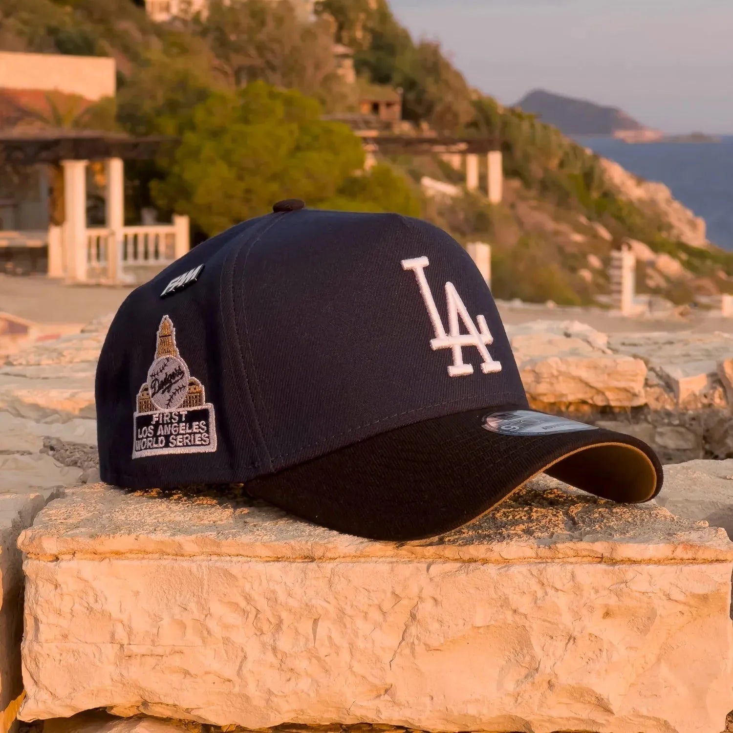 NEW ERA 9FORTY A-FRAME LOS ANGELES DODGERS TWO TONE / KHAKI SNAPBACK