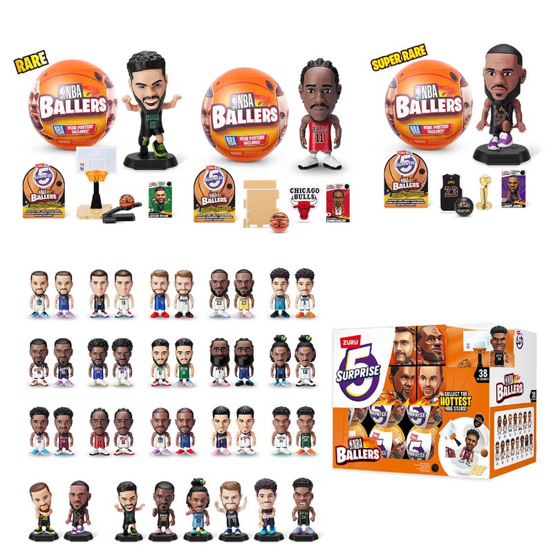 ZURU 5 SURPRISE NBA BALLERS SERIES 2 ASSORTED – Merriwa News and Gifts