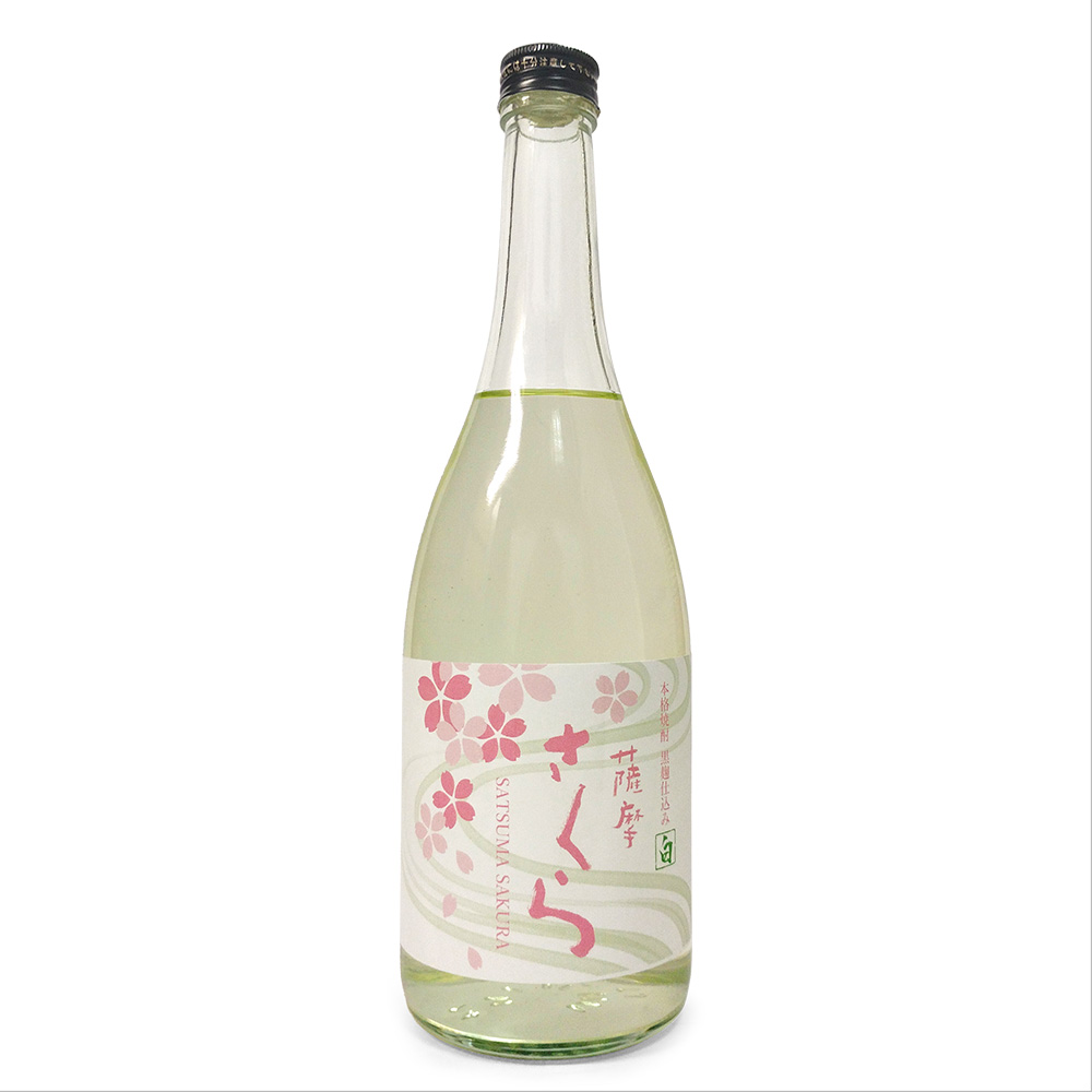 薩摩さくら 白 25度 720ml：全芋焼酎,蘭,薩摩さくら,薩摩太一,東五