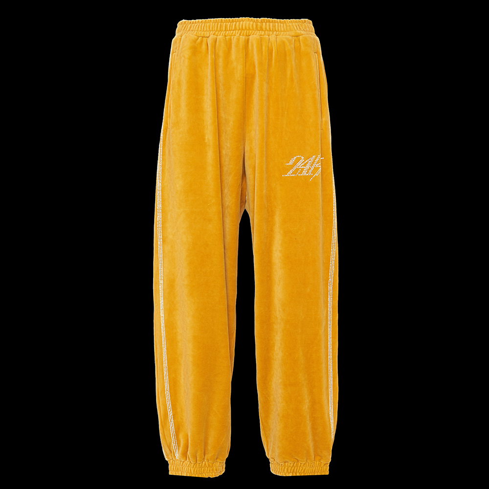 RHINESTONE VELOUR JERSEY SET-UP | OUTER | 24karats OFFICIAL ONLINE