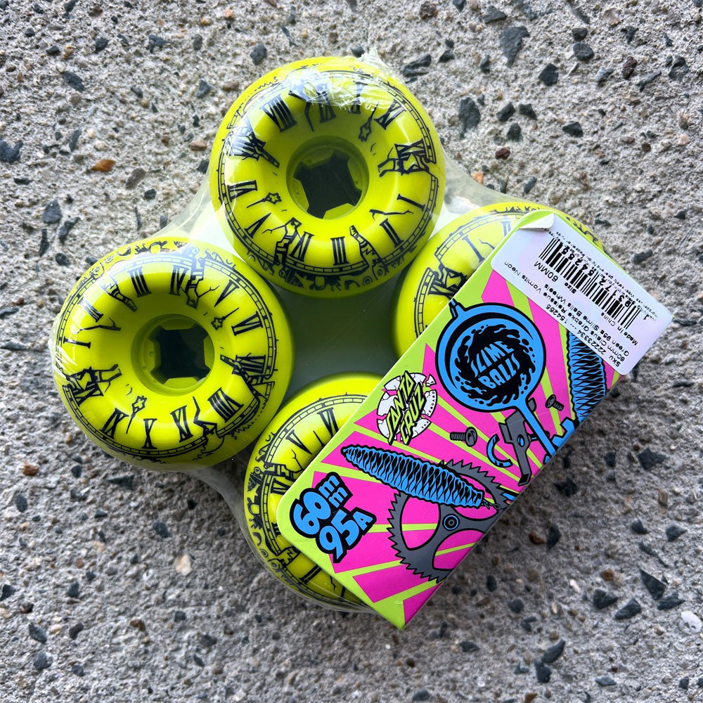 SLIME BALLS | CLAUS GRABKE REISSUE VOMITS / NEON GREEN - 60MM 95A
