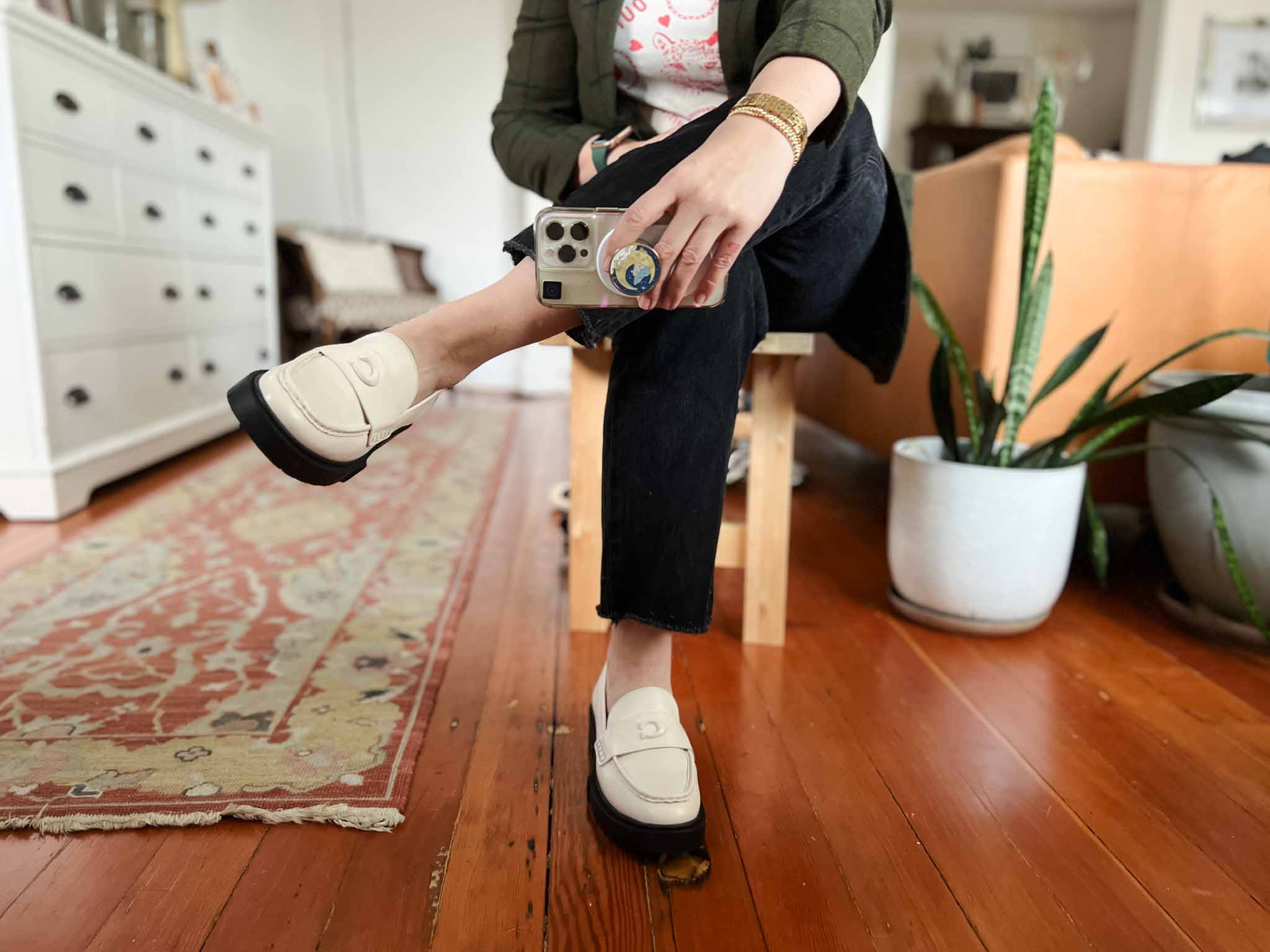I Tried 10 Pairs Of Lug-Sole Loafers: A Deep Dive - The Mom Edit