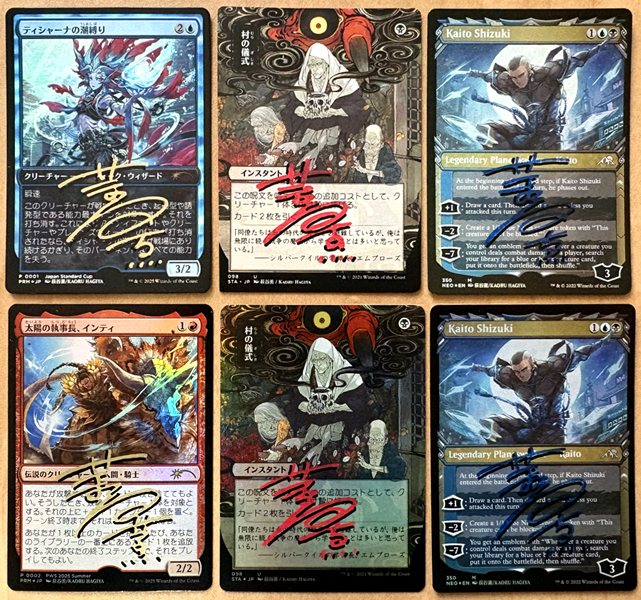 か*こ様 MtG 稲妻のらせん アーティストプルーフ Nonfoil EX](FOIL)(日