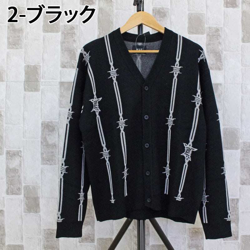 HUF ハフ バーブッドワイヤー カーディガン BARBED WIRE CARDIGAN – TopIsm