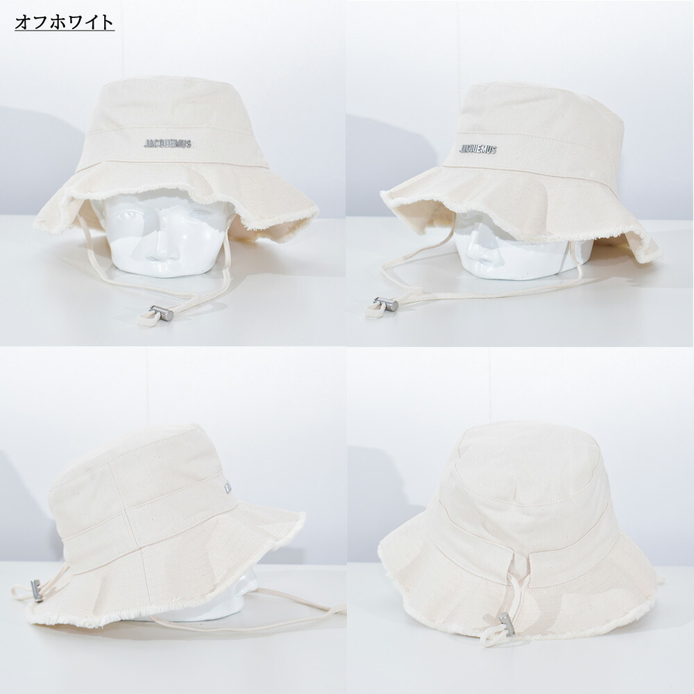 楽天市場】JACQUEMUS 帽子 バケットハット メンズ レディース ブラック