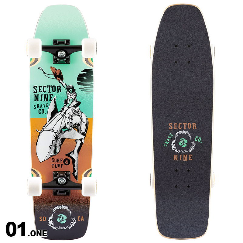 楽天市場】SECTOR 9/セクターナイン スケートボード コンプリート