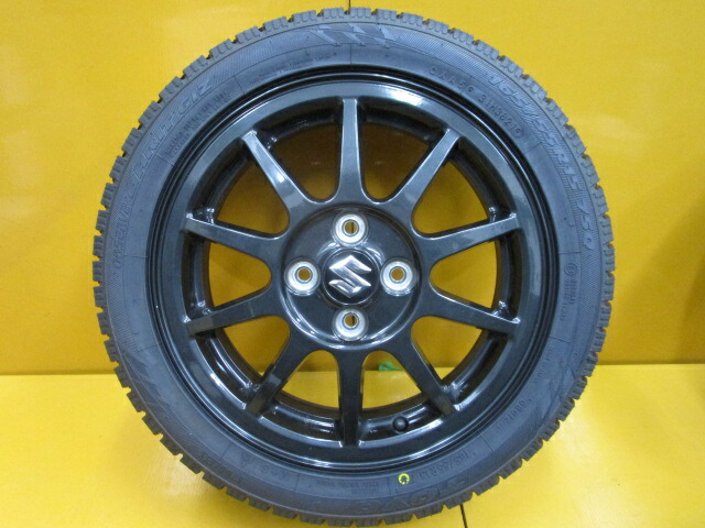 楽天市場】中古 ホイールタイヤ 4本セット 165/55R15 純正 スズキ