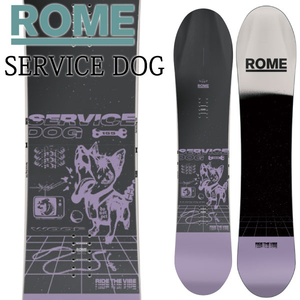 ロームSDS スノーボード　サービスドック　パウダーボード r-service-dog-1.jpg