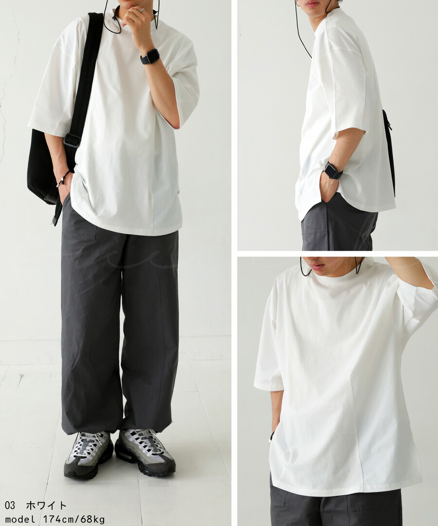 楽天市場】異素材切替Tシャツ Tシャツ メンズ トップス 半袖・再販