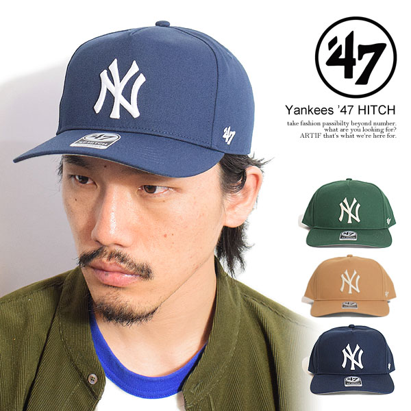 楽天市場】'47 フォーティーセブン Yankees '47 HITCH メンズ キャップ