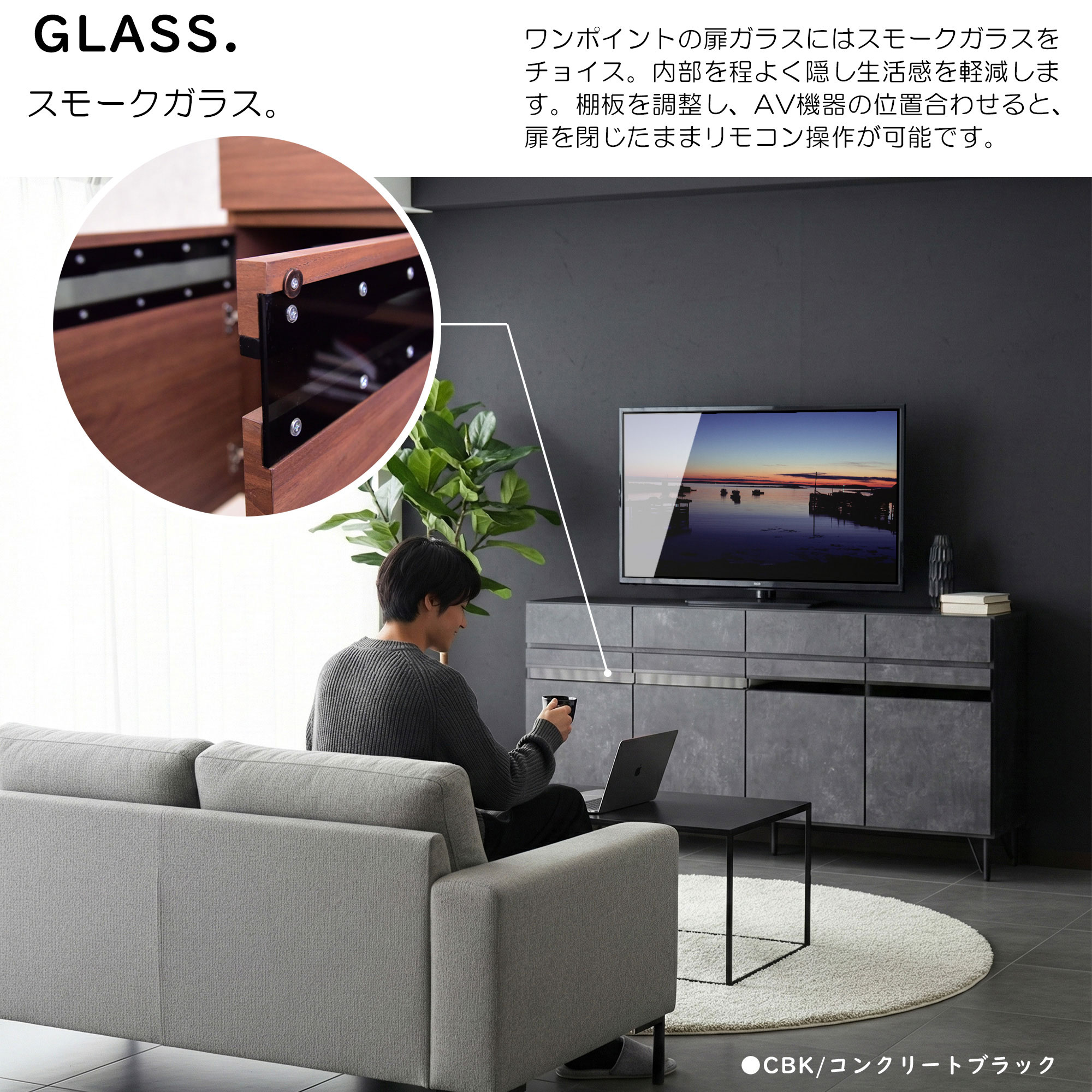 楽天市場】【SS限定58%OFF】サイドボード キャビネット 幅160cm