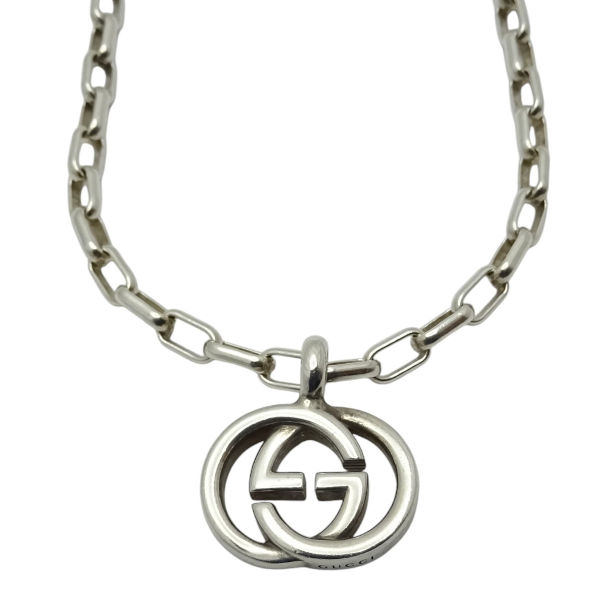 楽天市場】【中古】 GUCCI （グッチ）インターロッキングG ネックレス