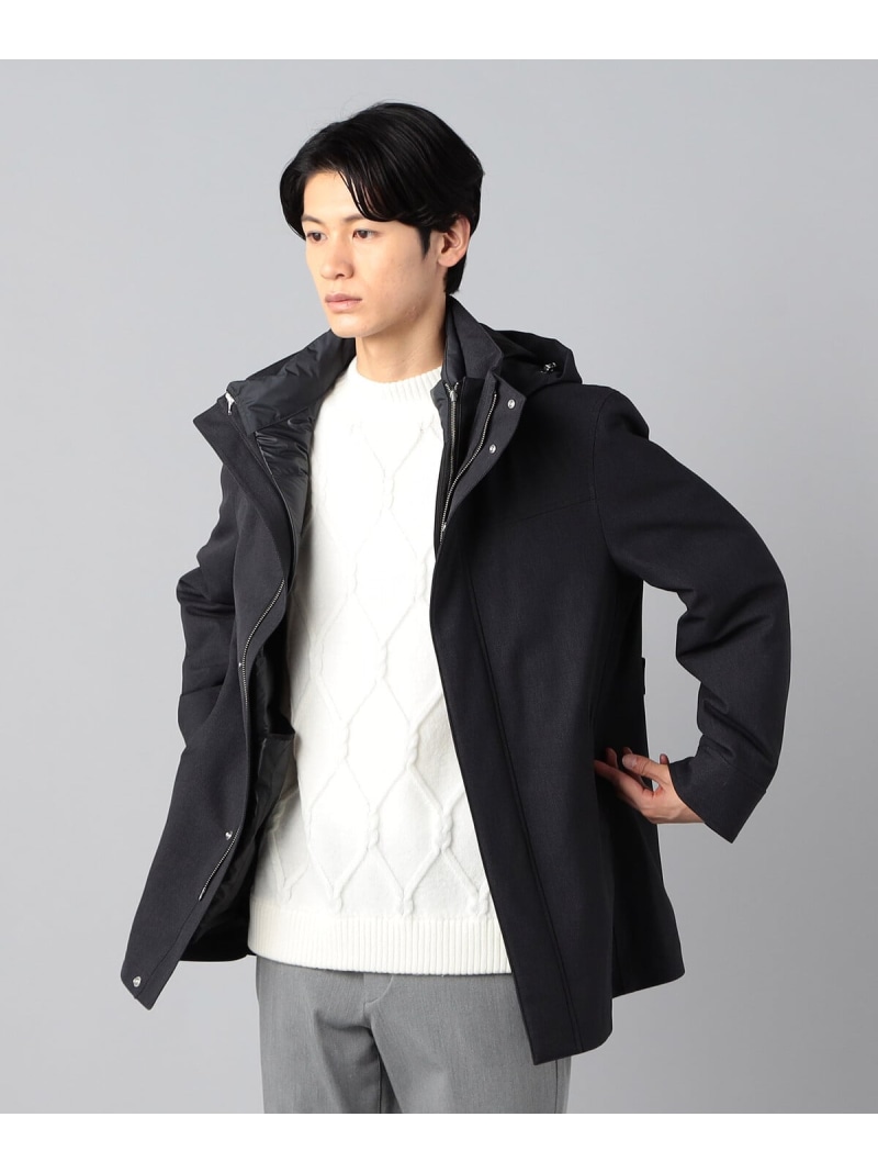 楽天市場】【SALE／30%OFF】【3WAY】バーズアイ ラミネート加工コート