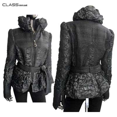 楽天市場】CLASS roberto cavalli ダウン（レディースファッション）の通販
