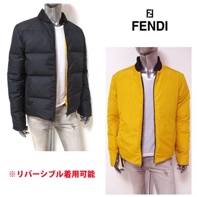 楽天市場】フェンディ FENDI メンズ アウター ジャケット ダウン ロゴ