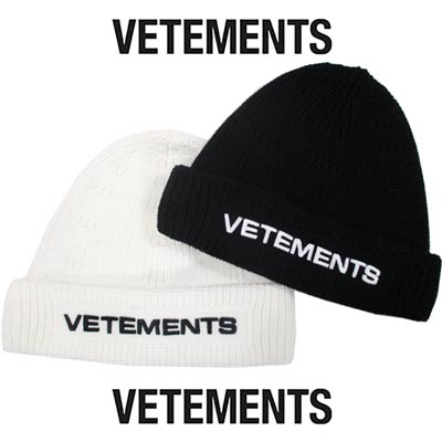 楽天市場】ヴェトモン VETEMENTS メンズ 小物 帽子 キャップ ビーニー