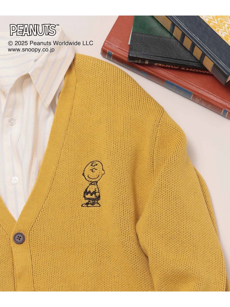 楽天市場】【SALE／30%OFF】PEANUTS/ロゴVネックカーディガン/591295