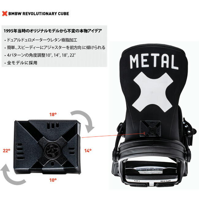 楽天市場】ベントメタル ビンディング BENTMETAL BINDING AXTION 25-26