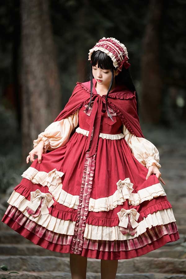 楽天市場】ロリータ クラロリ ワンピース ゴスロリ Aライン Lolita