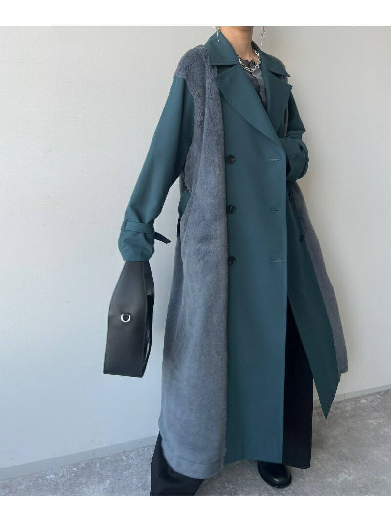 楽天市場】【SALE／20%OFF】(W)ファードッキングコート HARE ハレ