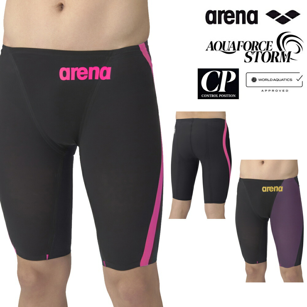 arena 競泳水着 アクアフォースストームCP M arena 【競泳水着｜アクアフォースストームCP】レーシングワンピース