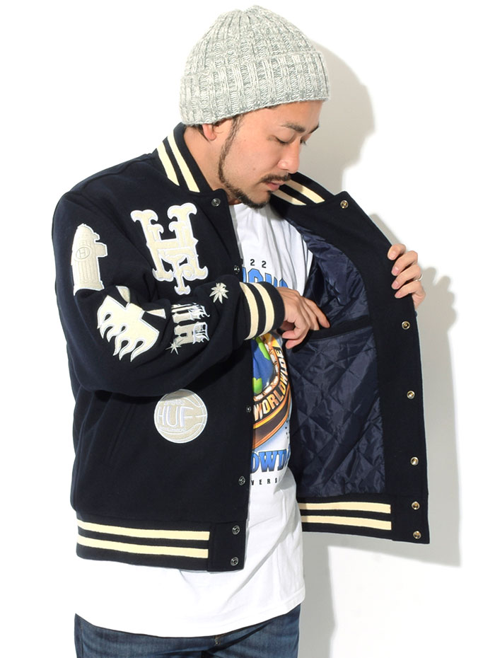 楽天市場】ハフ HUF ジャケット メンズ 20 イヤー クラシック H バー