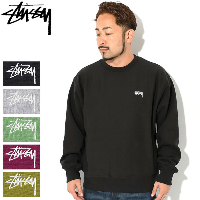 楽天市場】ステューシー STUSSY トレーナー メンズ 23HO Stock Logo