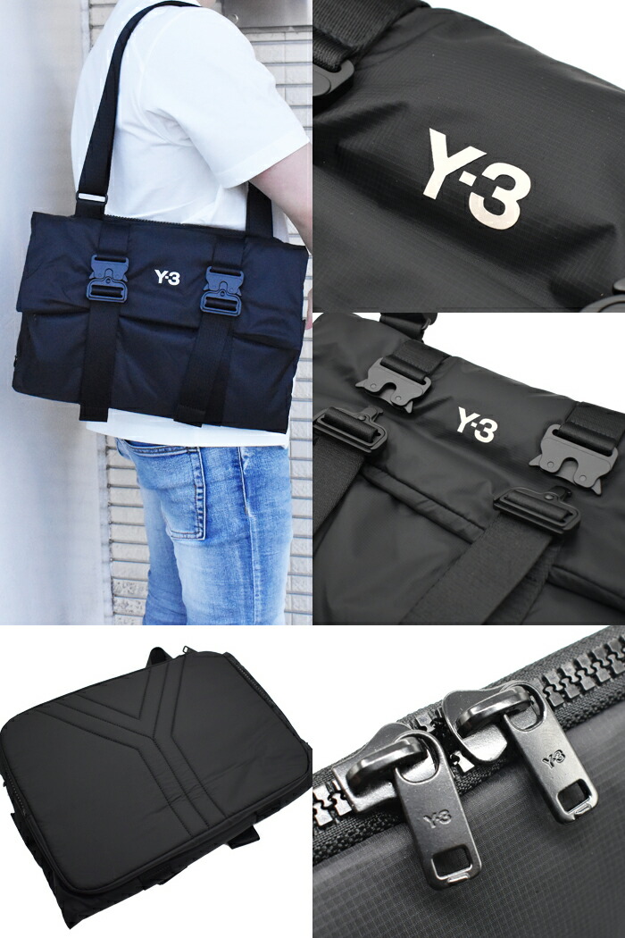 楽天市場】Y-3 ワイスリー 2Wayクロスボディーバック ショルダーバッグ