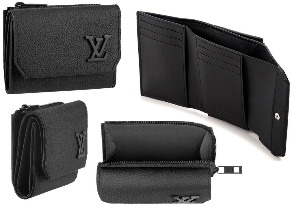 楽天市場】LOUIS VUITTON ルイヴィトンL字ファスナー小銭入れ付き3折り