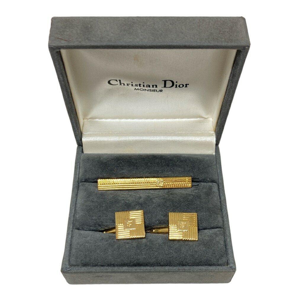 楽天市場】Christian Dior【クリスチャンディオール】タイピン・カフス