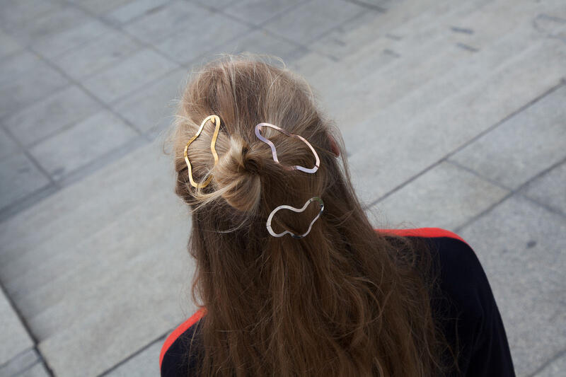 楽天市場】CLINQ クリンク ヘアクリップ SIMONE GOLD : ラブリ