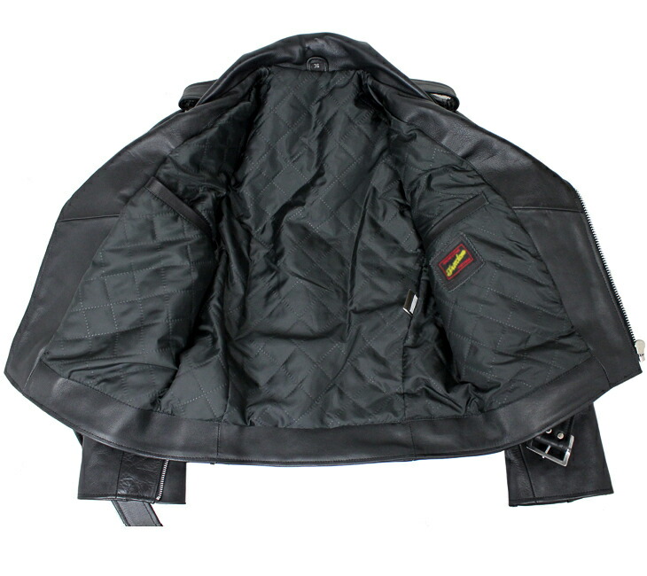 楽天市場】XS〜6L 牛革 ダブルライダース アメジャン カウレザー 本革