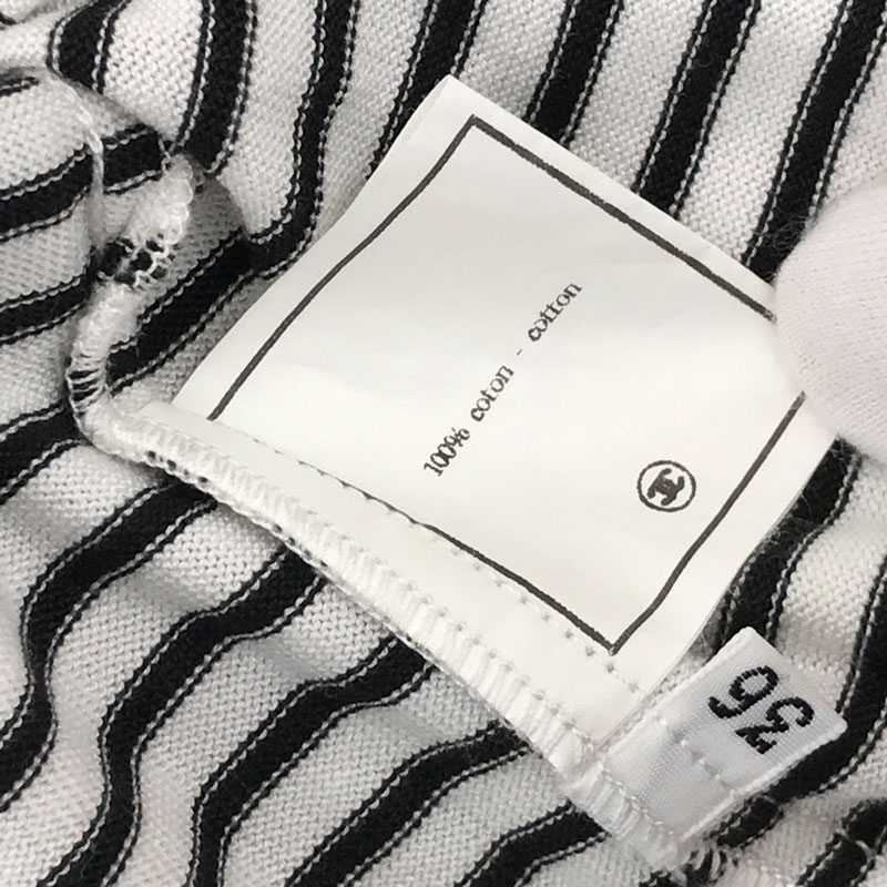 楽天市場】美品 シャネル CHANEL ココマーク ボーダー 半袖Tシャツ