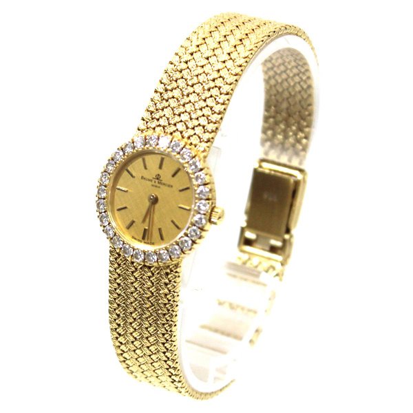 楽天市場】【中古】 BAUME&MERCIER ボーム&メルシエ K18 純正ダイヤ