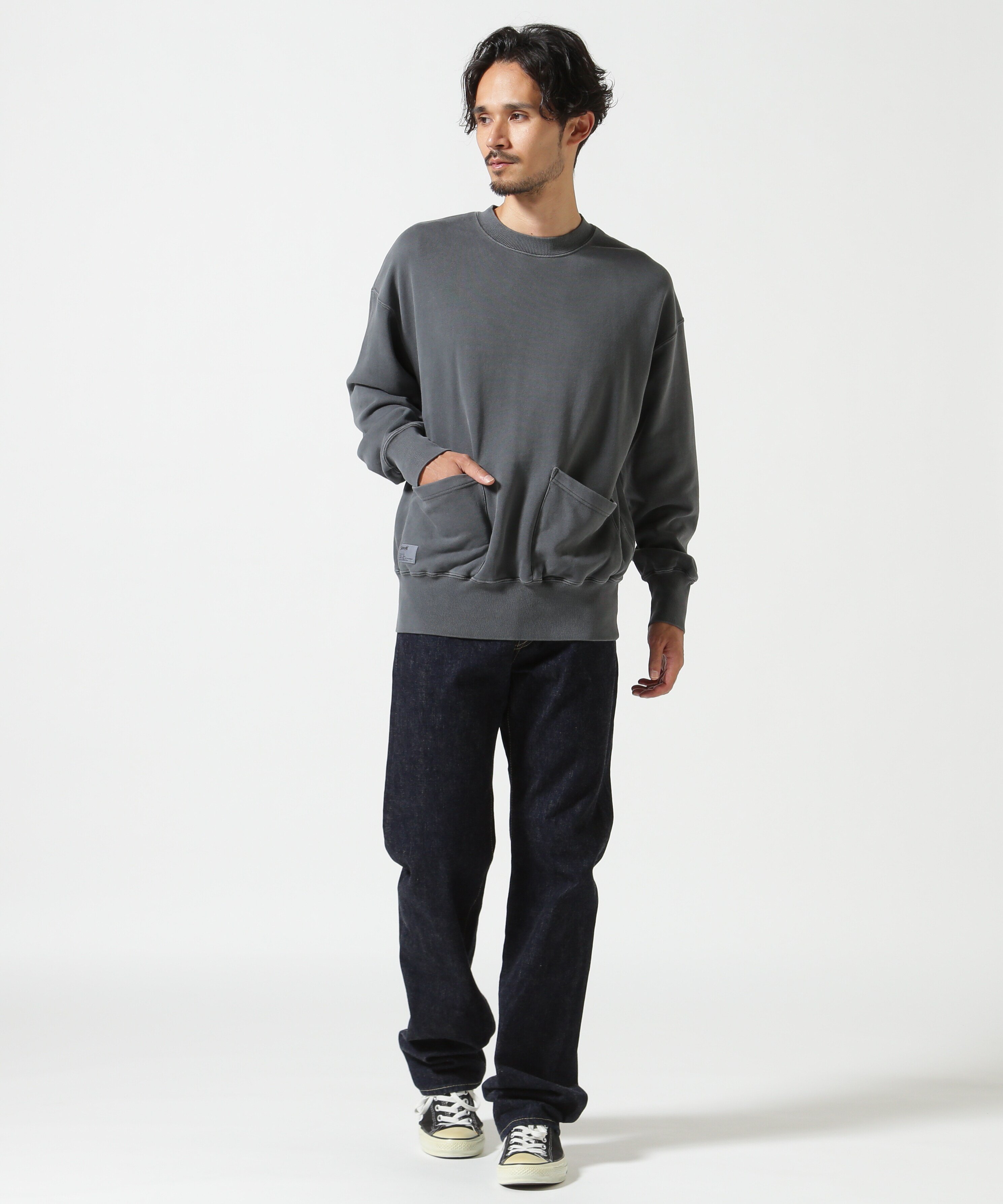 Schott｜SOUVENIR CREW SWEAT/スーベニア クルースウエット 顔虎