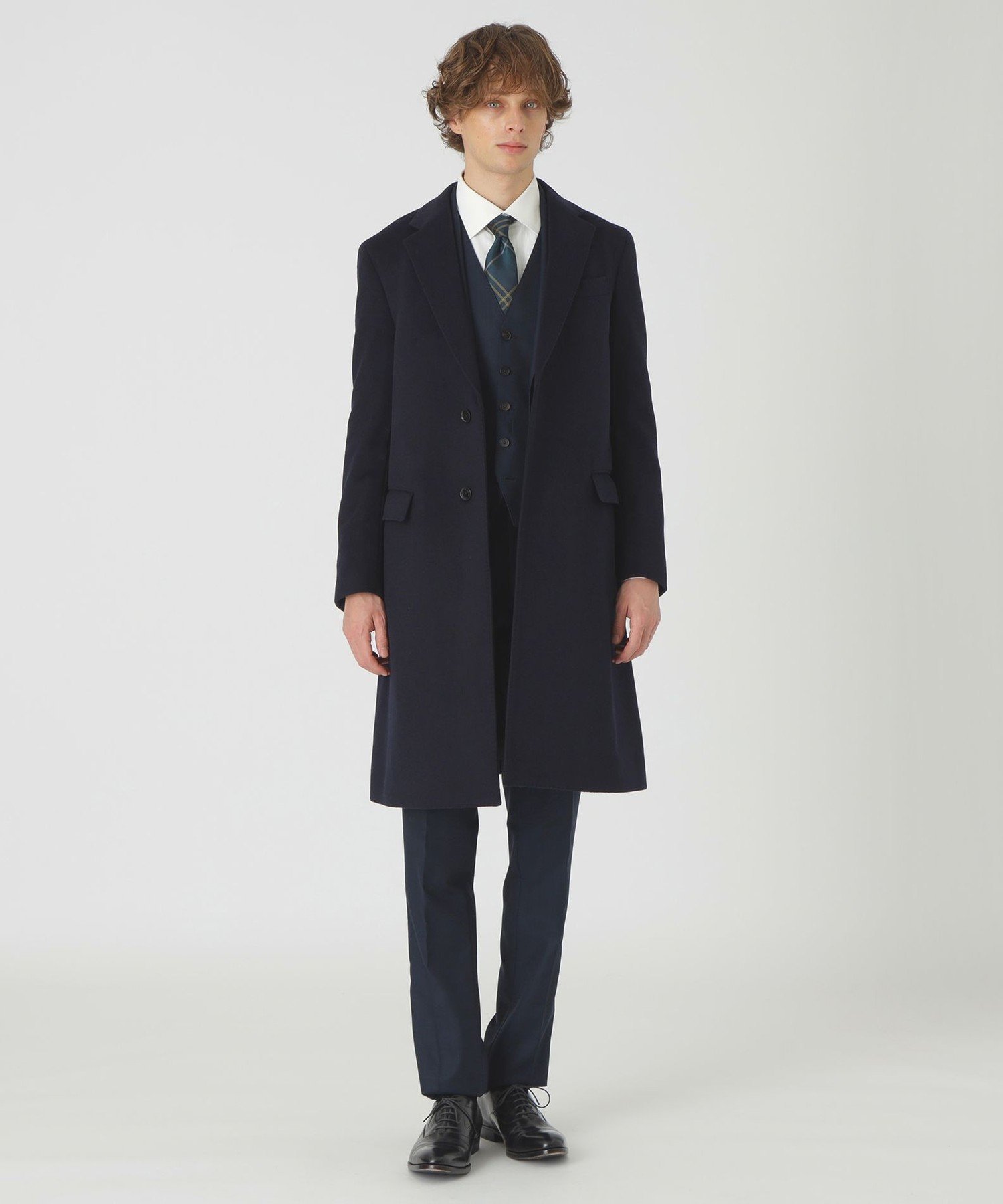 BLACK LABEL CRESTBRIDGE フーデットロングコート L BLACK LABEL